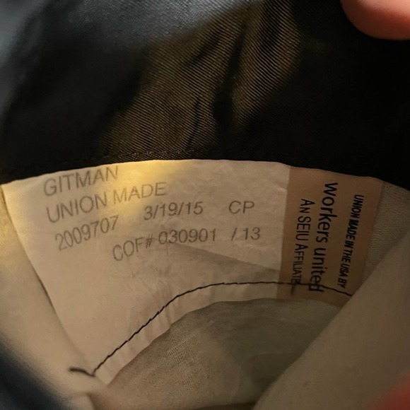 Gitman Bros. Vintage x Unionmade Suit Blazer in Black 38 - Picture 11 of 11